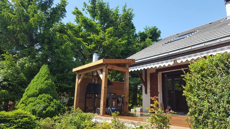 Abri de barbecue en bois - MA TERRASSE EN BOIS